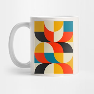 Bauhaus Inspired Pattern Mug